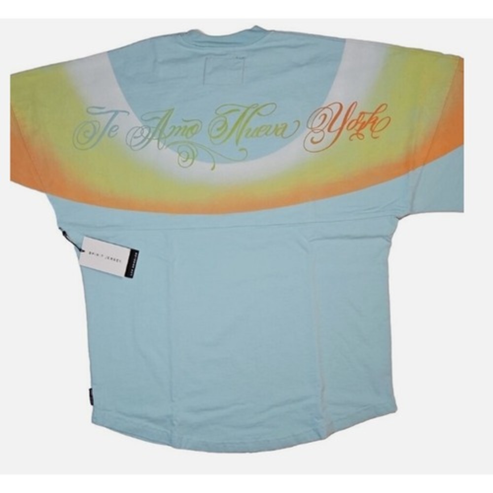 Spirit Jersey‎ "Te Amo Nueva York" NWT/Adult Light Blue